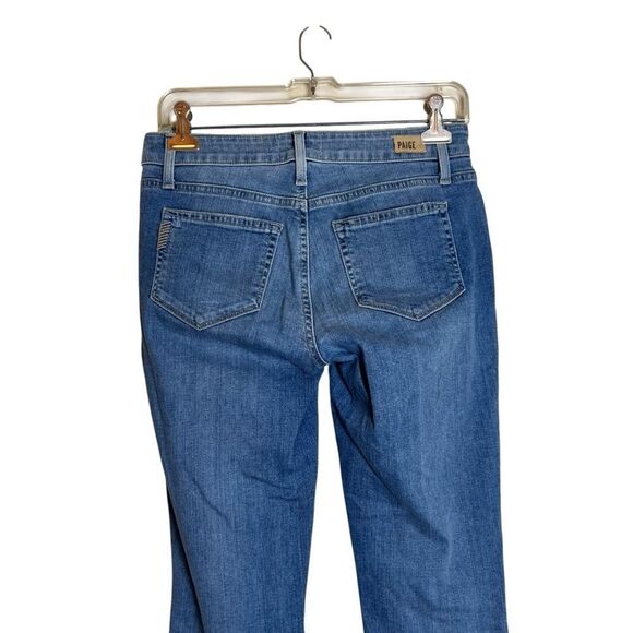Paige Brigitte distressed light wash jeans. Size 24 - Picture 7 of 7